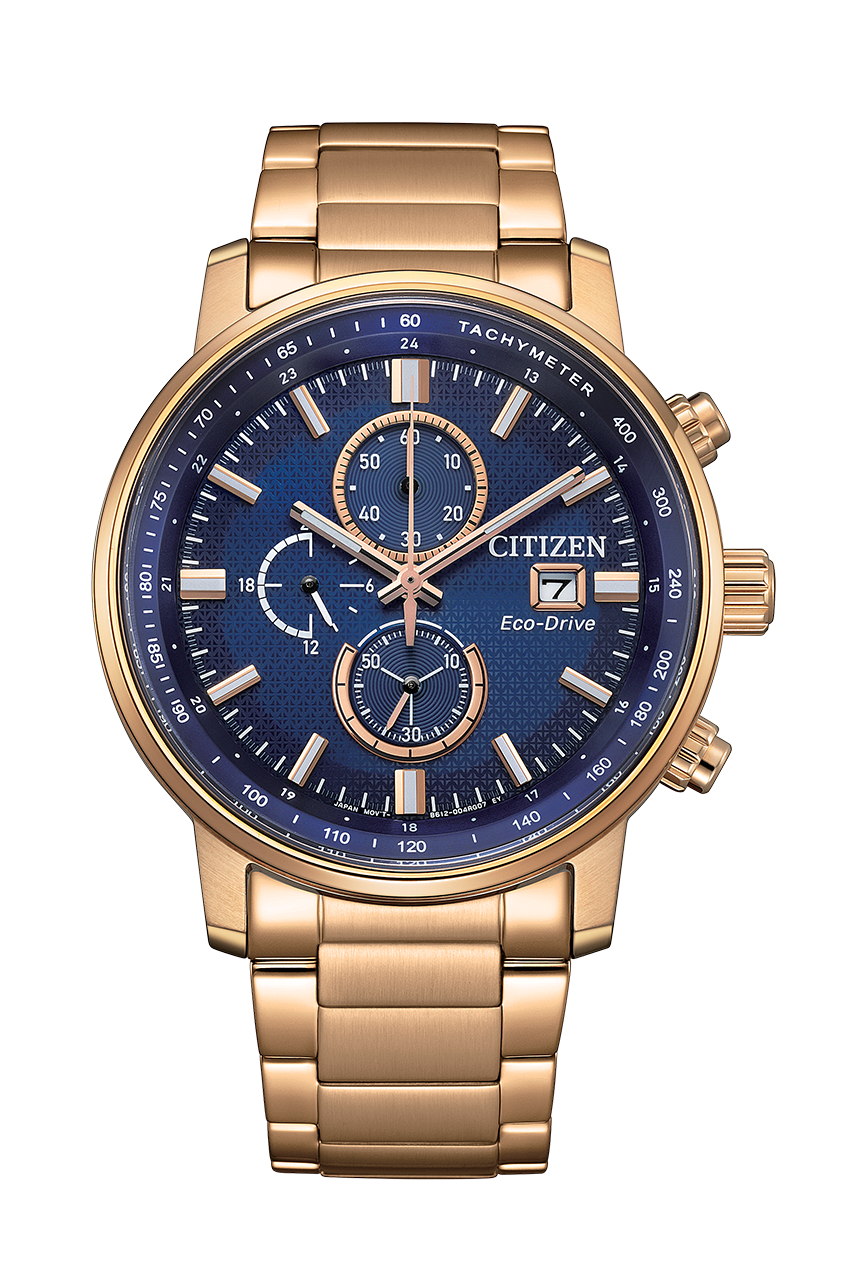 Citizen Eco-Drive Chronograph Pink Gold CA0843-89L