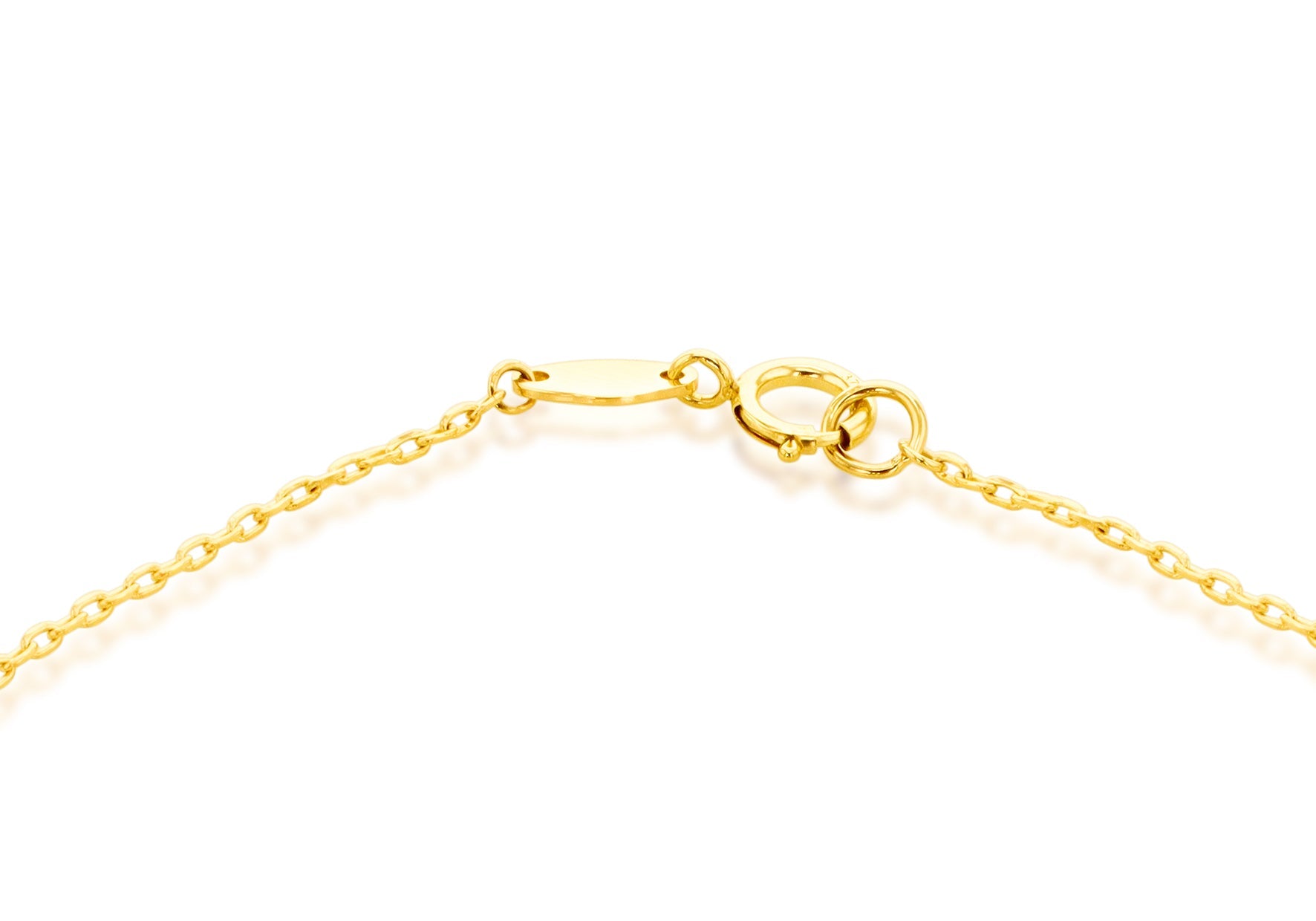 9K Yellow Gold Malachite Petal Bracelet Elegant Contemporary Style
