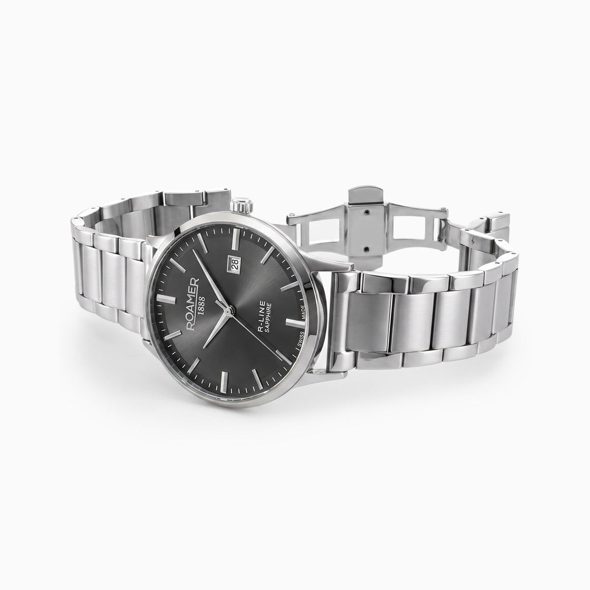 Roamer R-Line Classic Black Dial Watch, alternate view