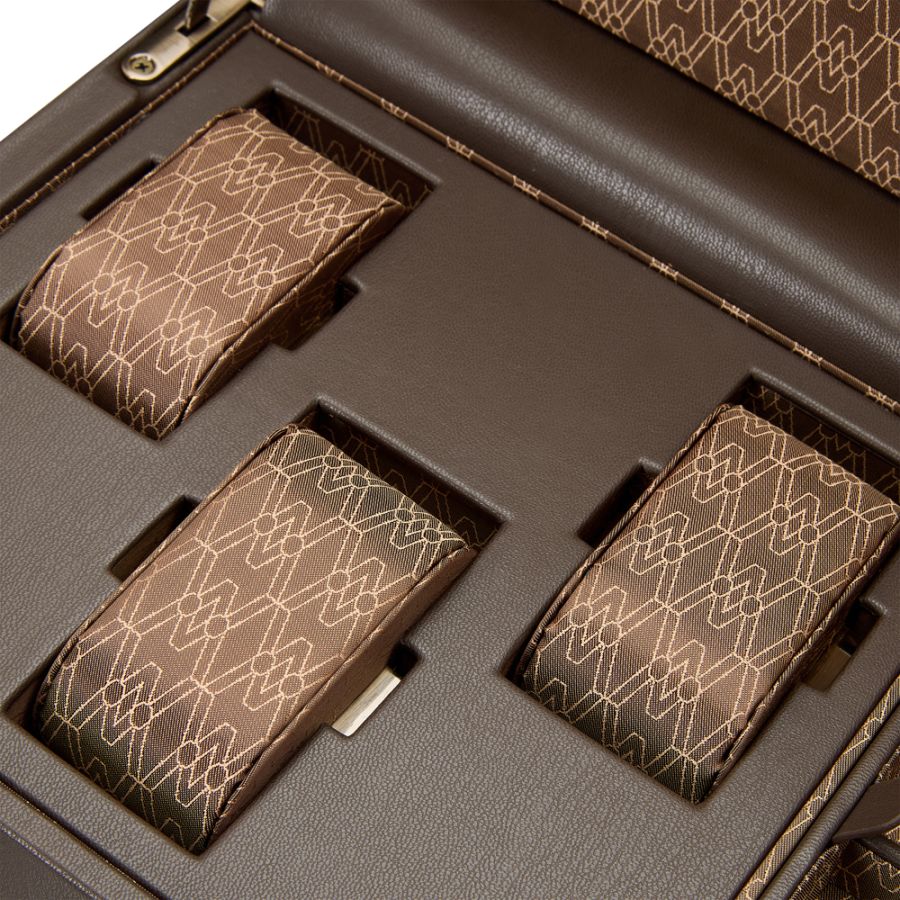Wolf Earth Double Coffee Watch Winder 190406