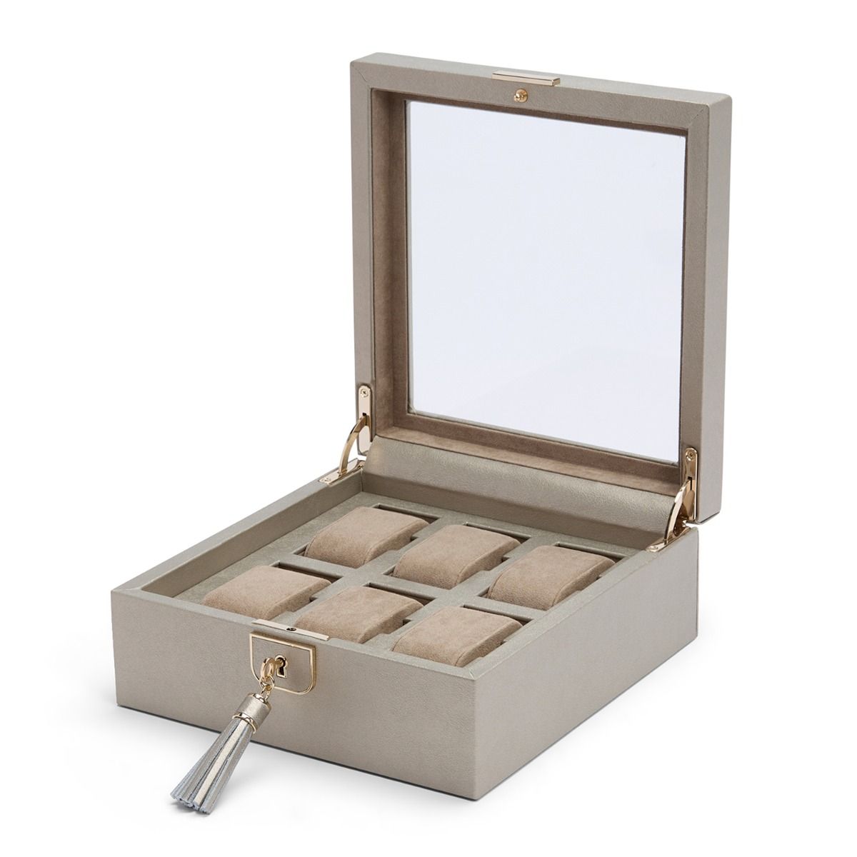 Wolf Palermo Beige 6 PC Watch