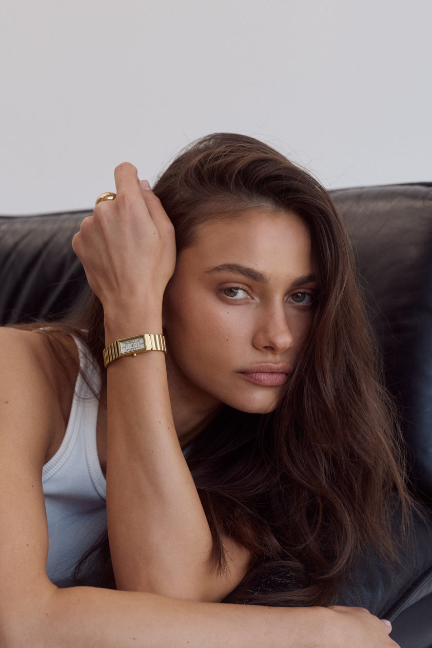 Cendré SoHo Gold Dial 14K Gold Women's Watch — view 5
