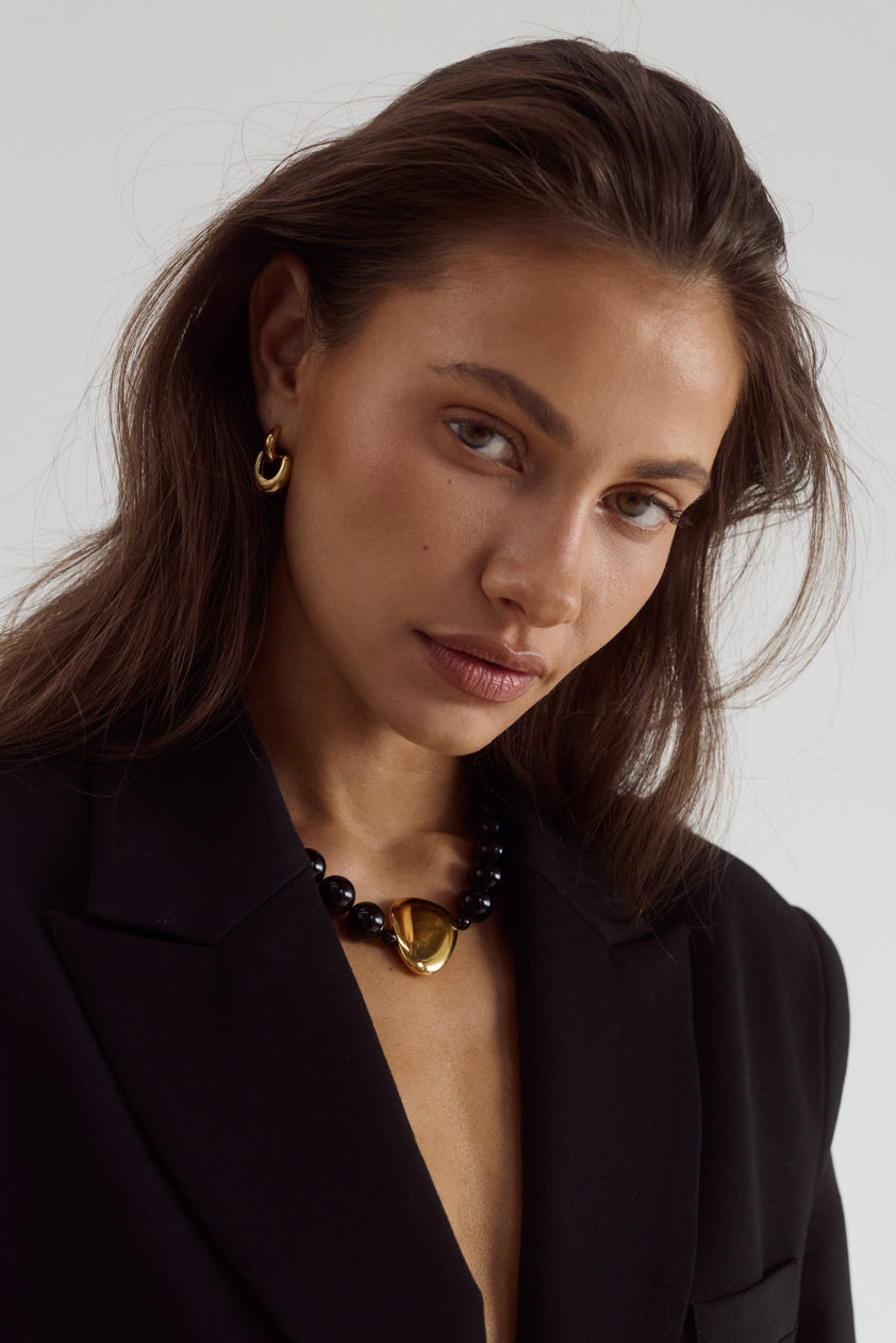 Cendré Gabrielle 18K Gold-Plated Women's Earrings — view 4