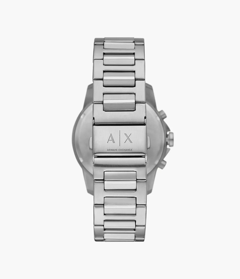 Armani Exchange Chronograph Stainless Steel Watch AX7176SET