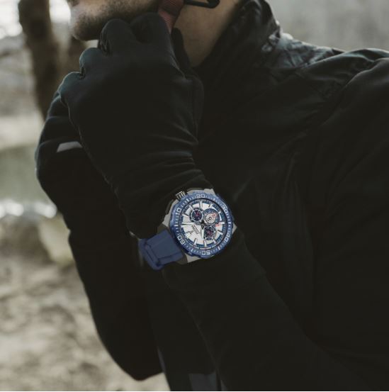 Festina Chrono Bike Blue Rubber Strap Watch F20725/4