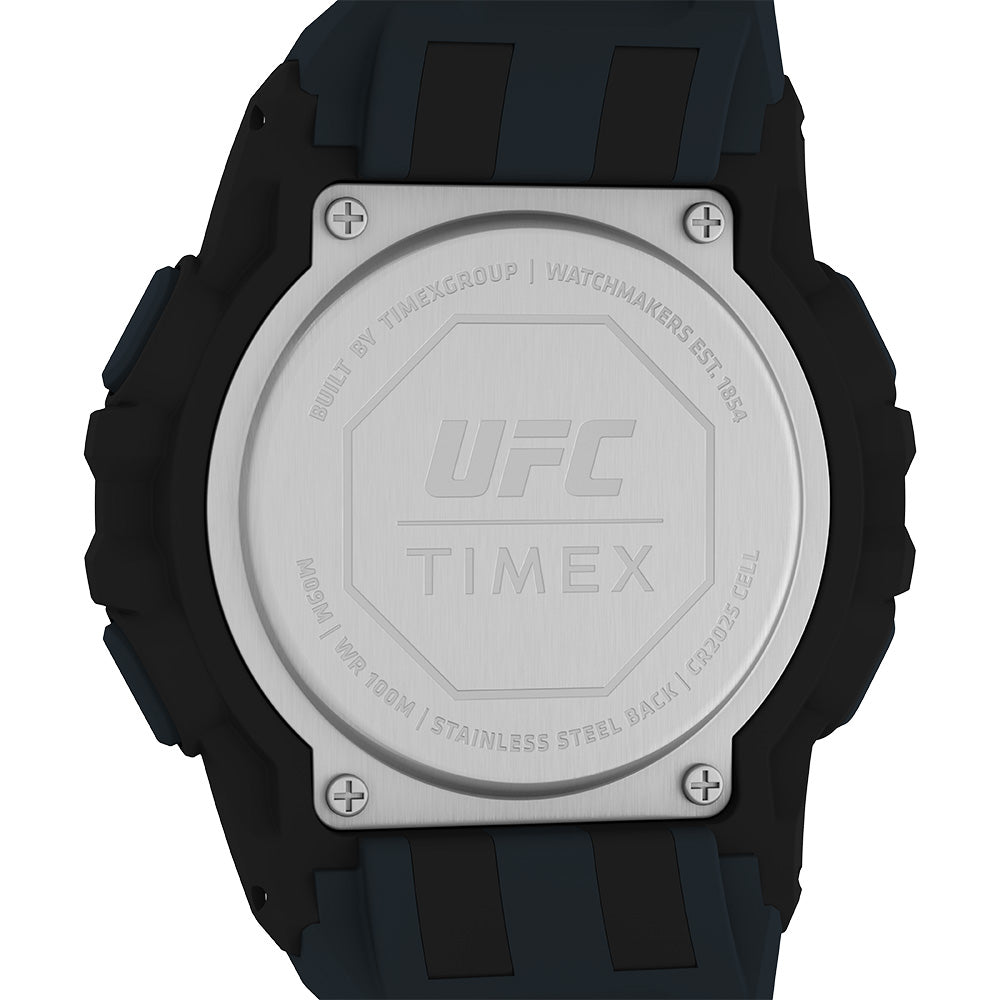 Timex UFC Rush 52mm PU Grey Strap Men's Watch TW5M59300