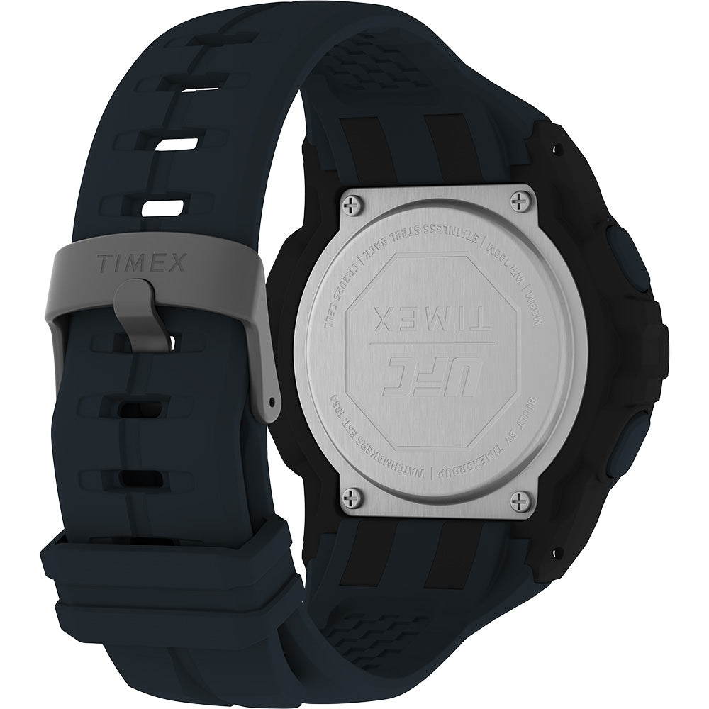 Timex UFC Rush 52mm PU Grey Strap Men's Watch TW5M59300