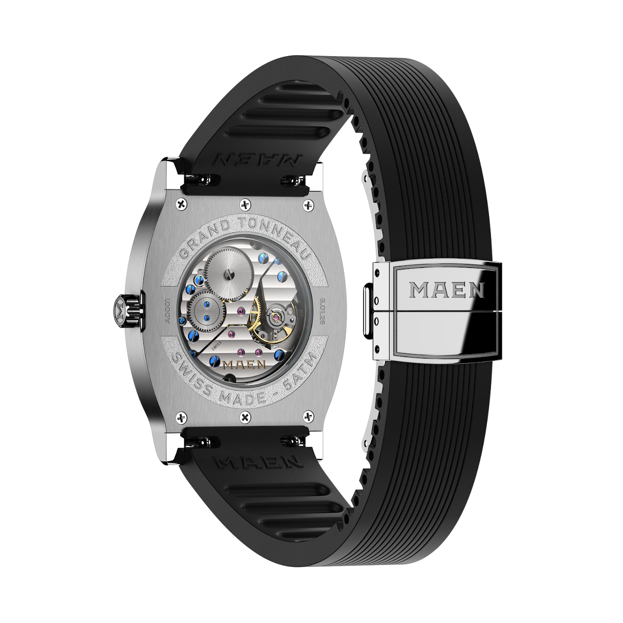MAEN Grand Tonneau Ultra-Thin Automatic Watch MNL.04