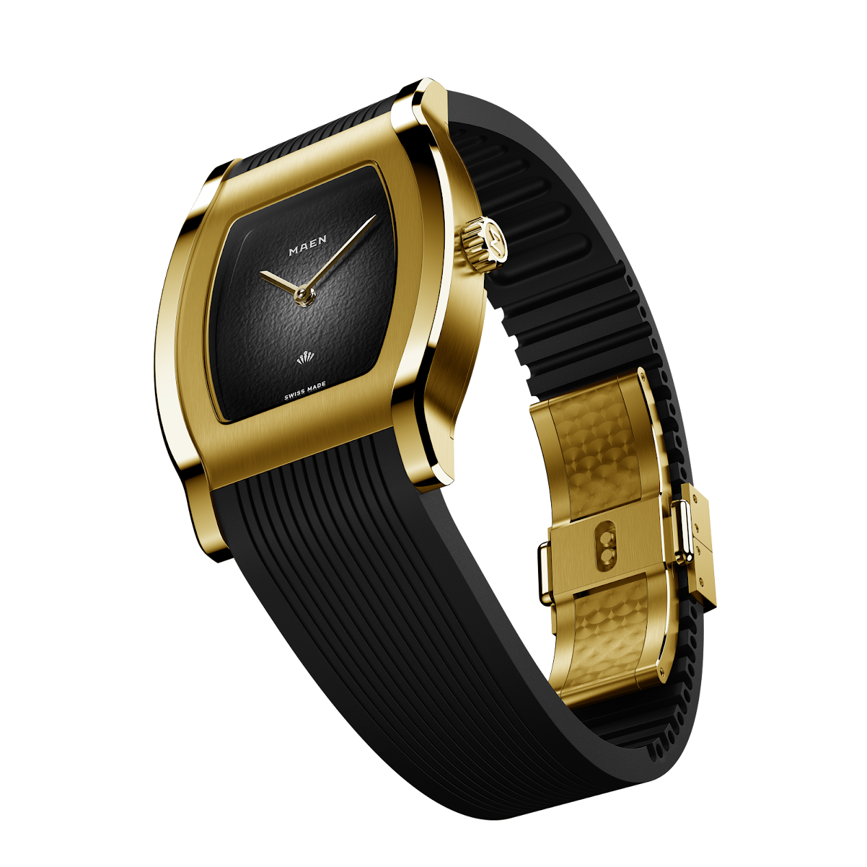 MAEN Grand Tonneau Ultra-Thin Gold Automatic Watch MNL.06
