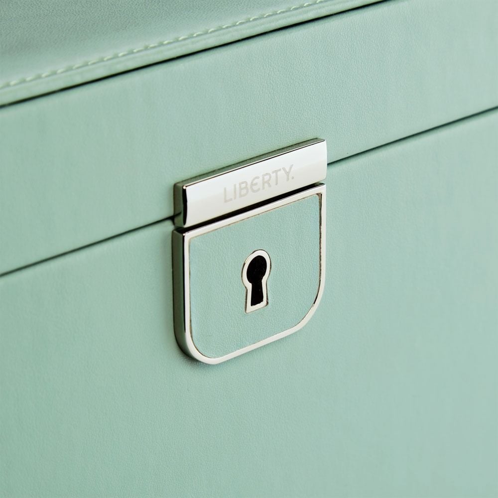Wolf Liberty Large Jewellery Box Sage 381051