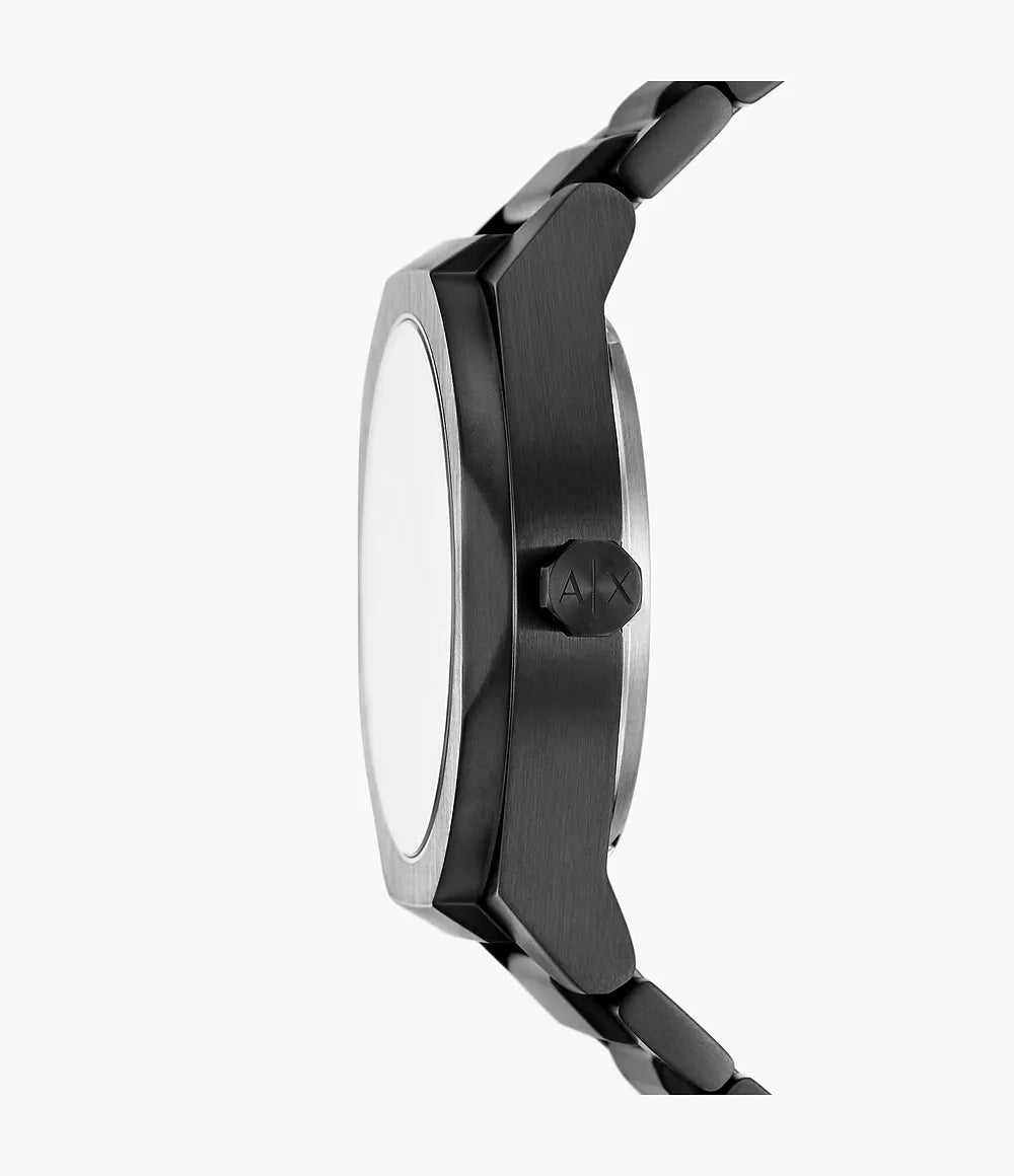 Armani Exchange Sync Automatic Gunmetal Stainless Steel Watch AX4195