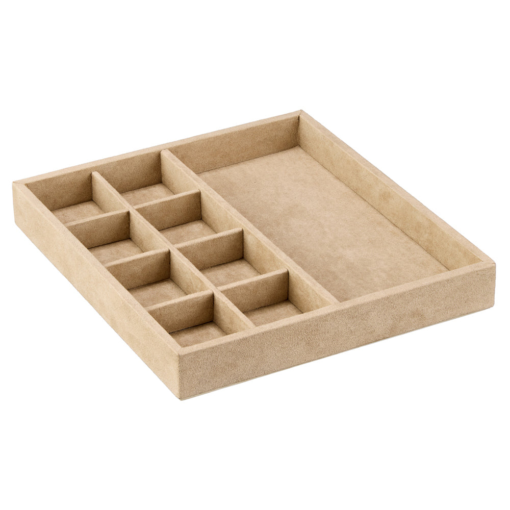 Wolf Vault Luxe Half Earring Multi Compartment Insert Pewter 437878 view 3