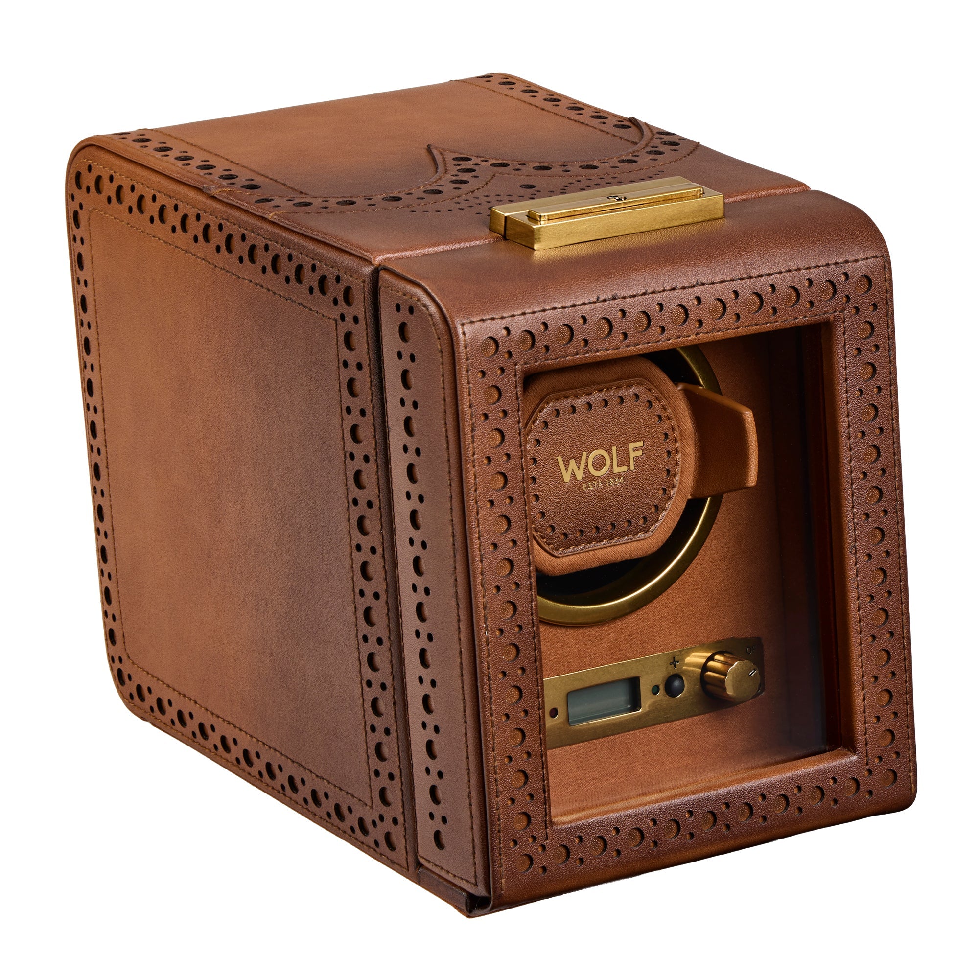 WOLF Brogue Single Watch Winder
