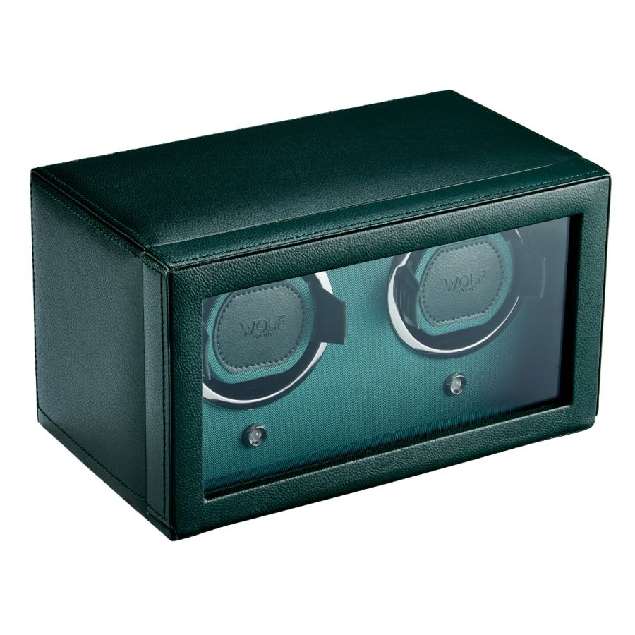 Wolf Cub Double Watch Winder With Cover