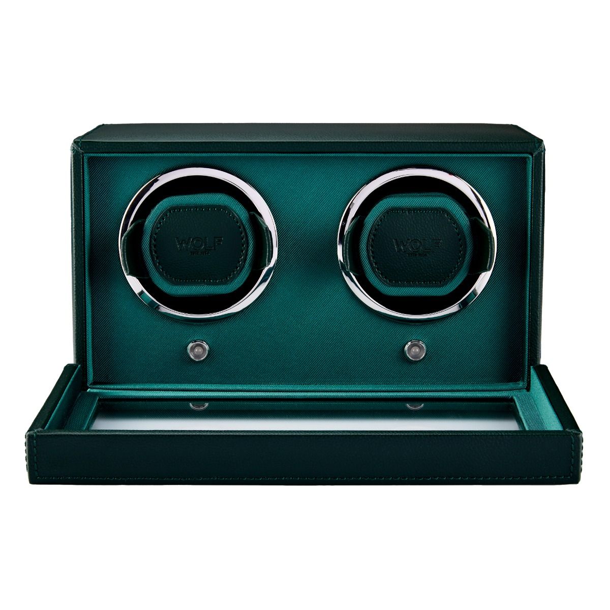 Wolf Cub Double Watch Winder With Cover