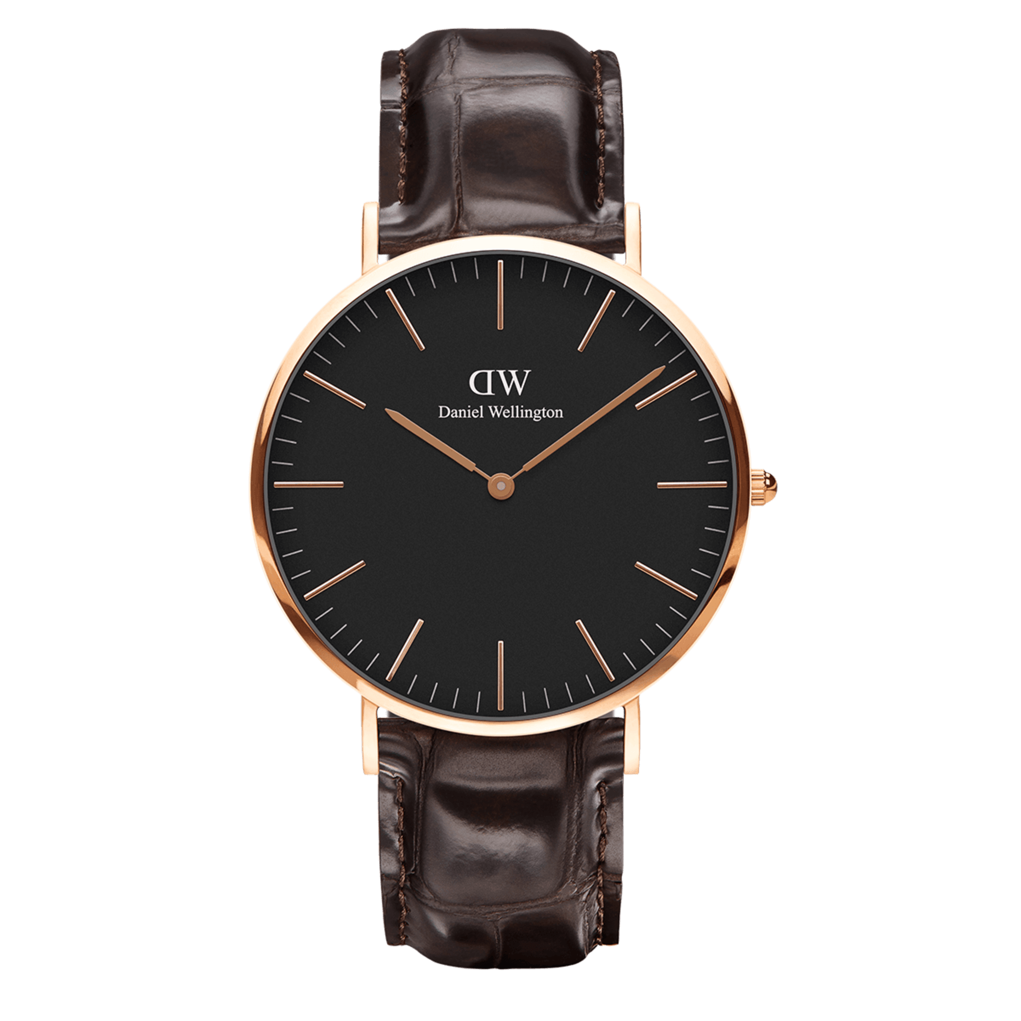 Daniel Wellington Classic 40mm York Black Dial Watch DW00100128