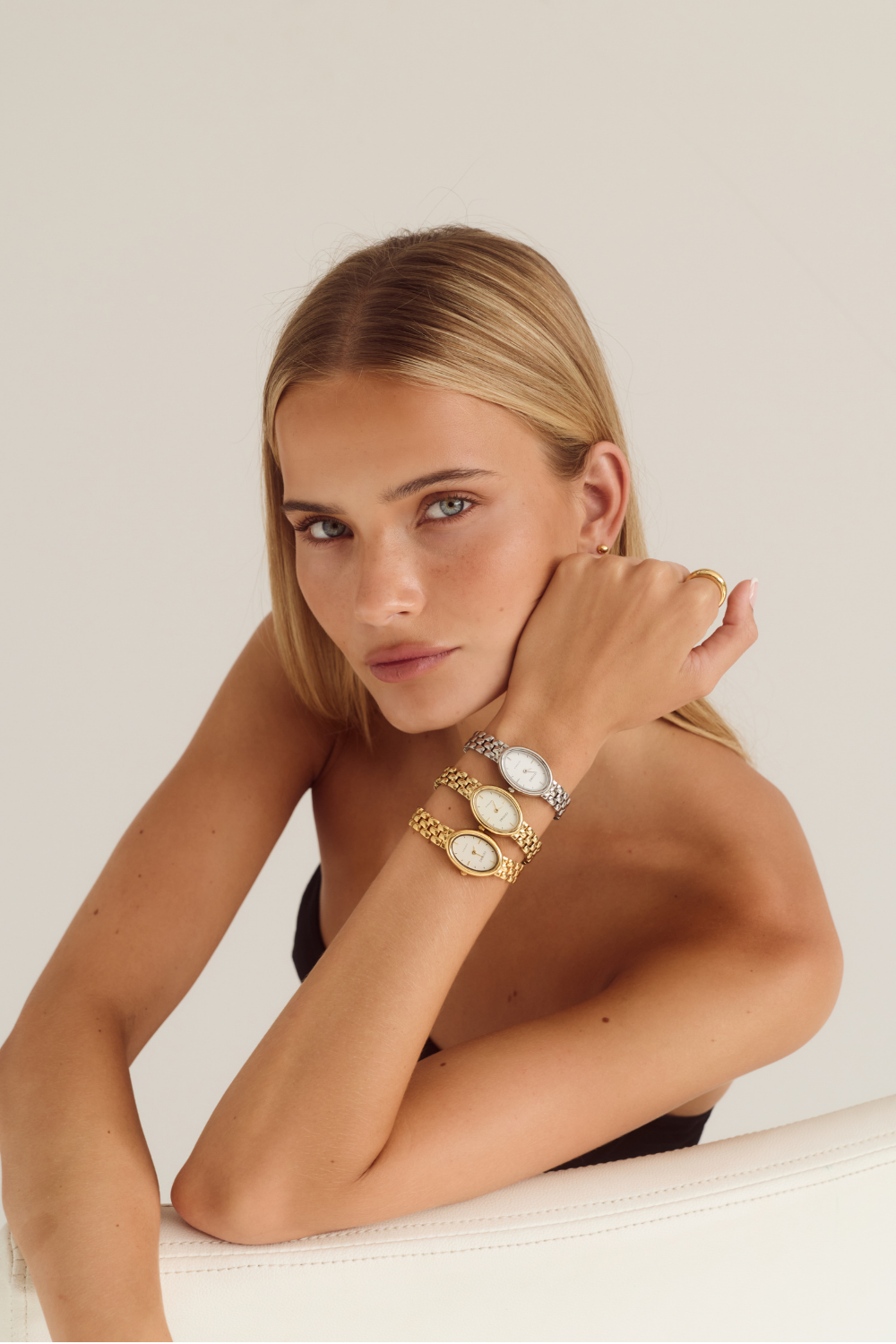 Cendré Phoebe Silver Dial Silver Women's Watch — view 10