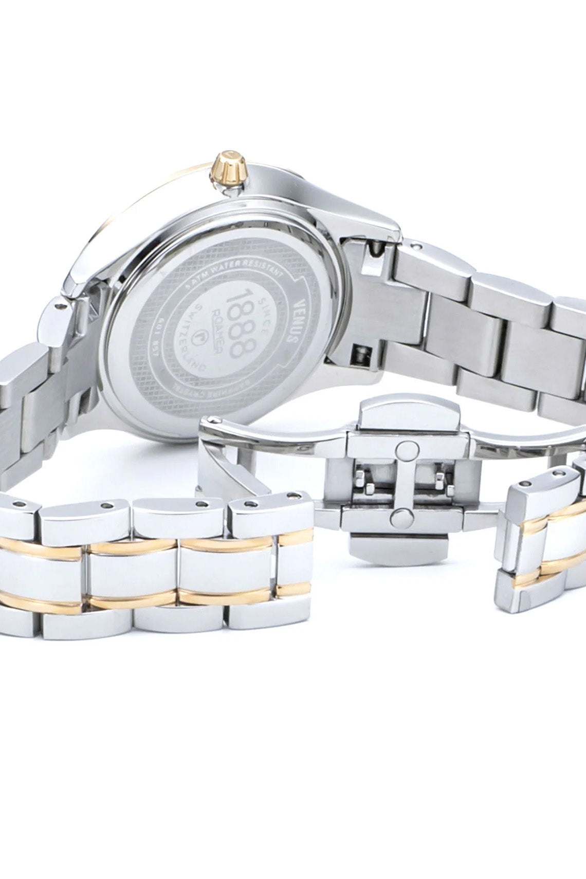 Roamer Venus Diamond 30mm Two Tone Stainless Steel Strap Watch