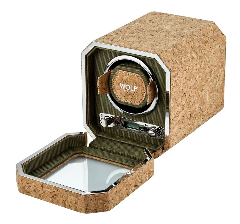 Wolf Cortica Single Watch Winder II Khaki 668162
