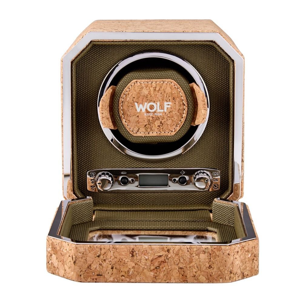 Wolf Cortica Single Watch Winder II Khaki 668162