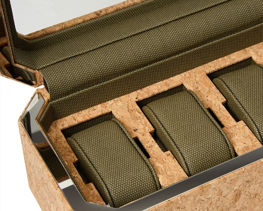 Wolf Cortica 4 Piece Watch Box 668261