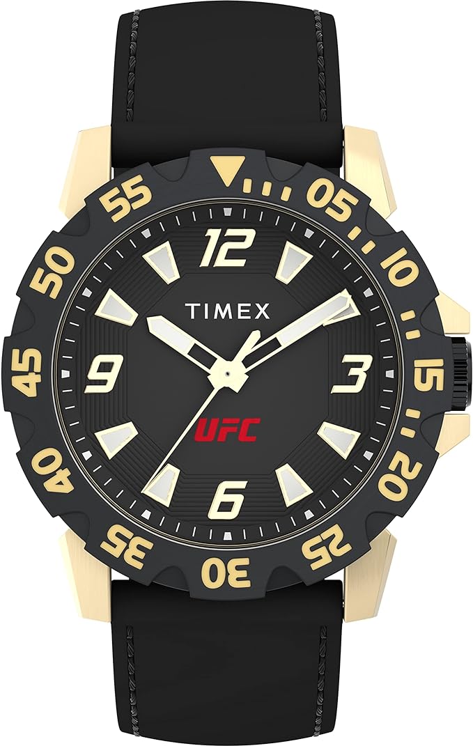 Timex silicone strap discount watch