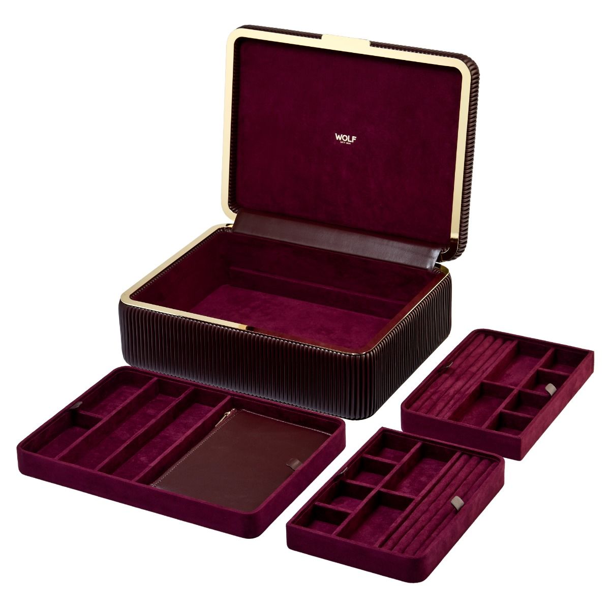 Wolf Bella Large Jewellery Box