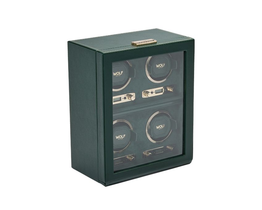 Wolf British Racing 4 Piece Watch Winder 793002