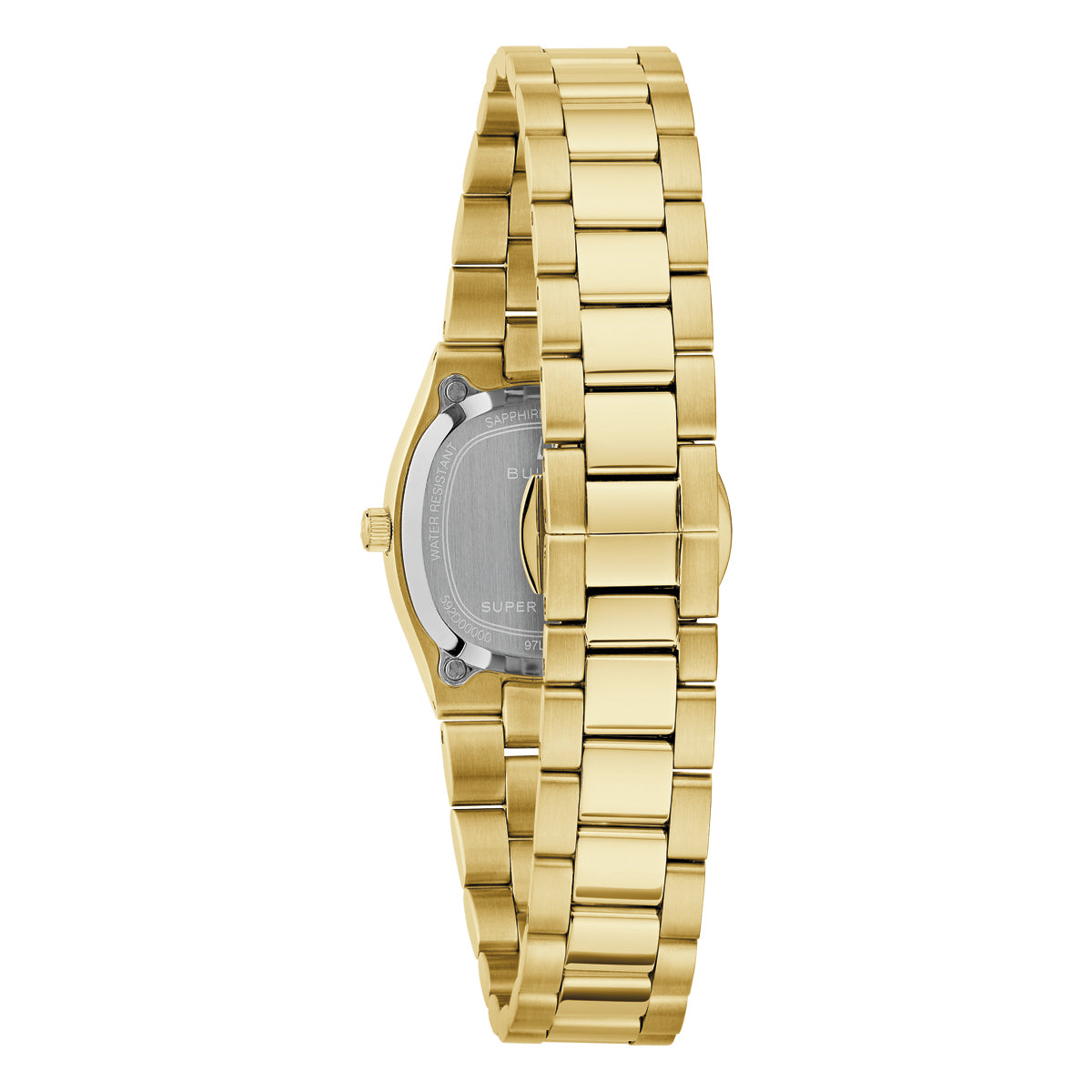 Bulova Super Seville Silver Dial Stainless Steel Watch 97L189