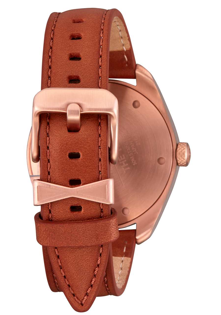 Nixon Thalia Leather White Dial Womens Watch A1343-1045-00