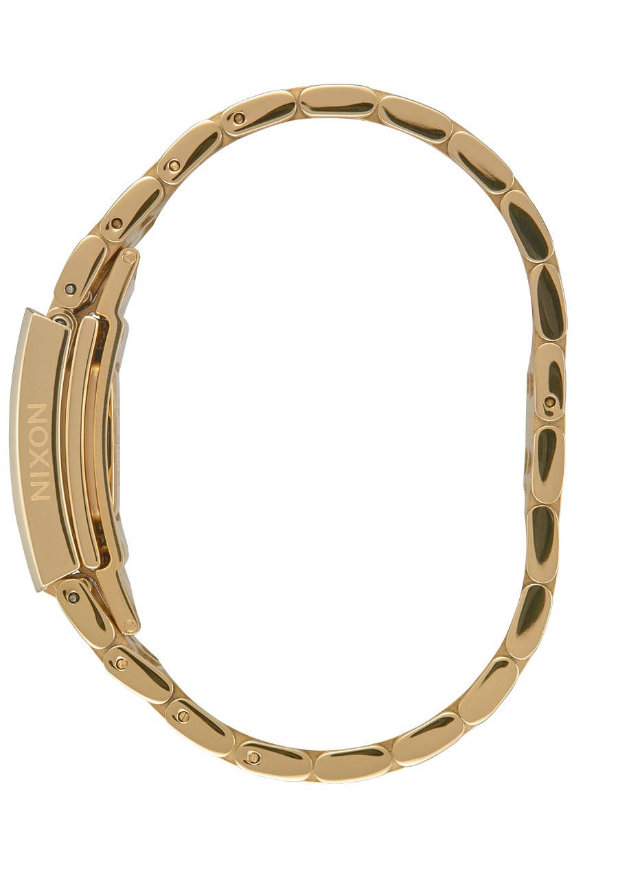 Nixon Confidante Stainless Steel Gold Dial Womens Watch A1362-1921-00