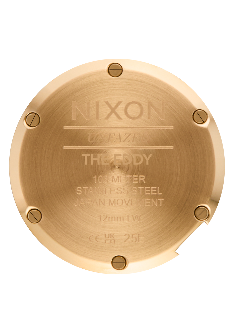 Nixon Eddy All Gold / Gold Watch A1459-511-00