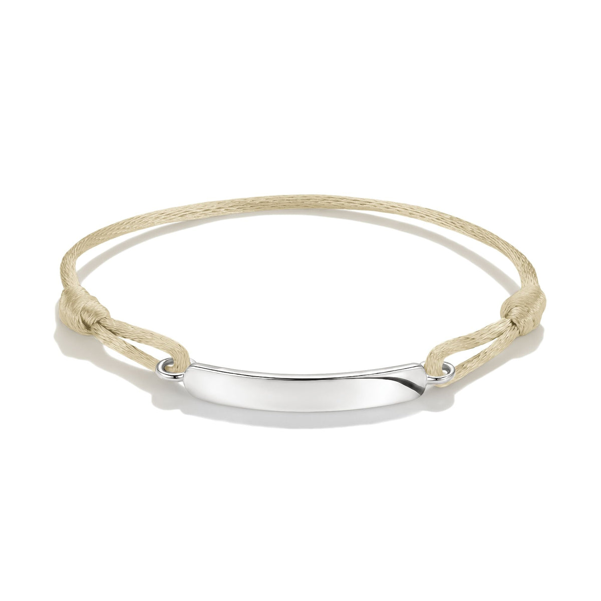 Thomas Sabo Textile bracelet beige