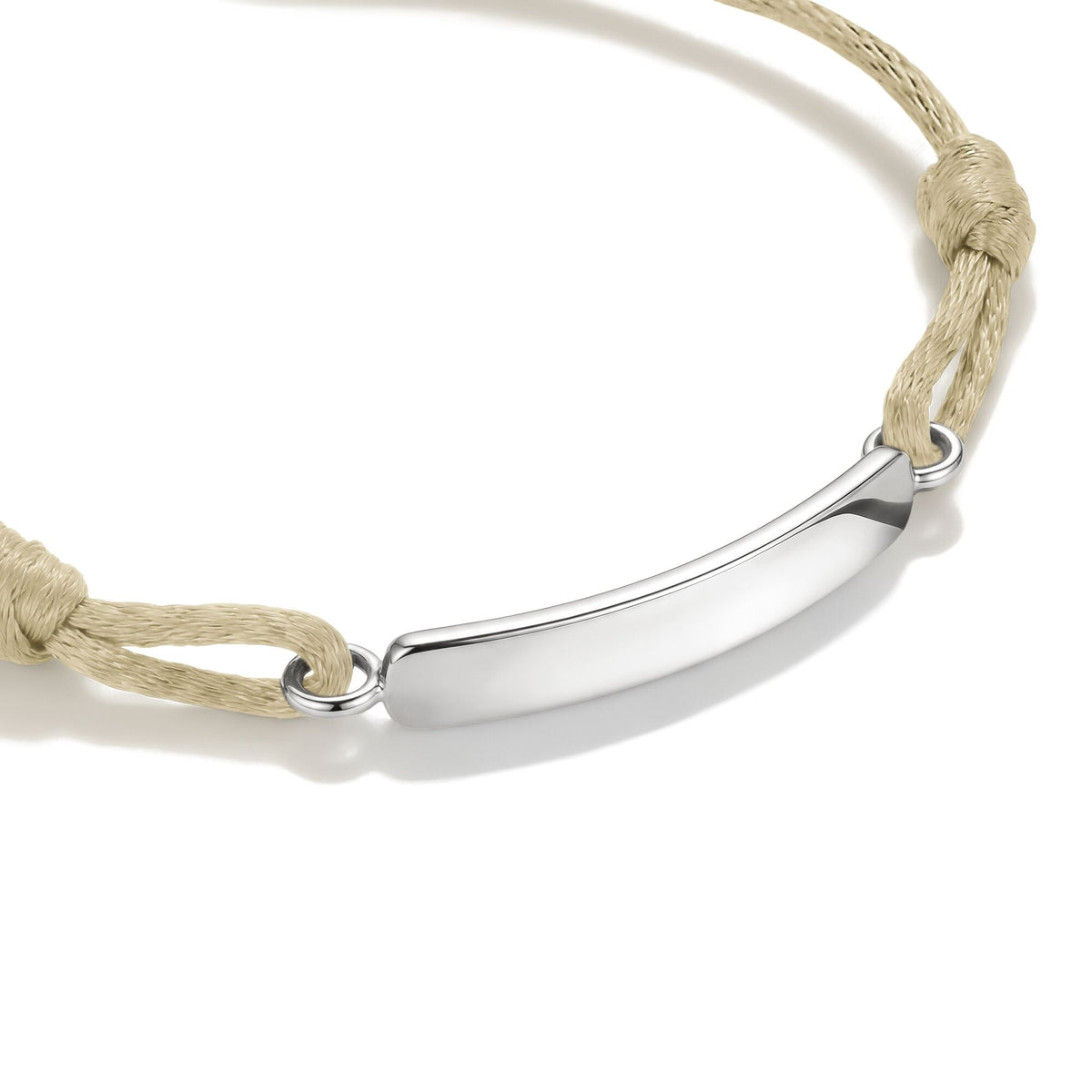 Thomas Sabo Textile bracelet beige