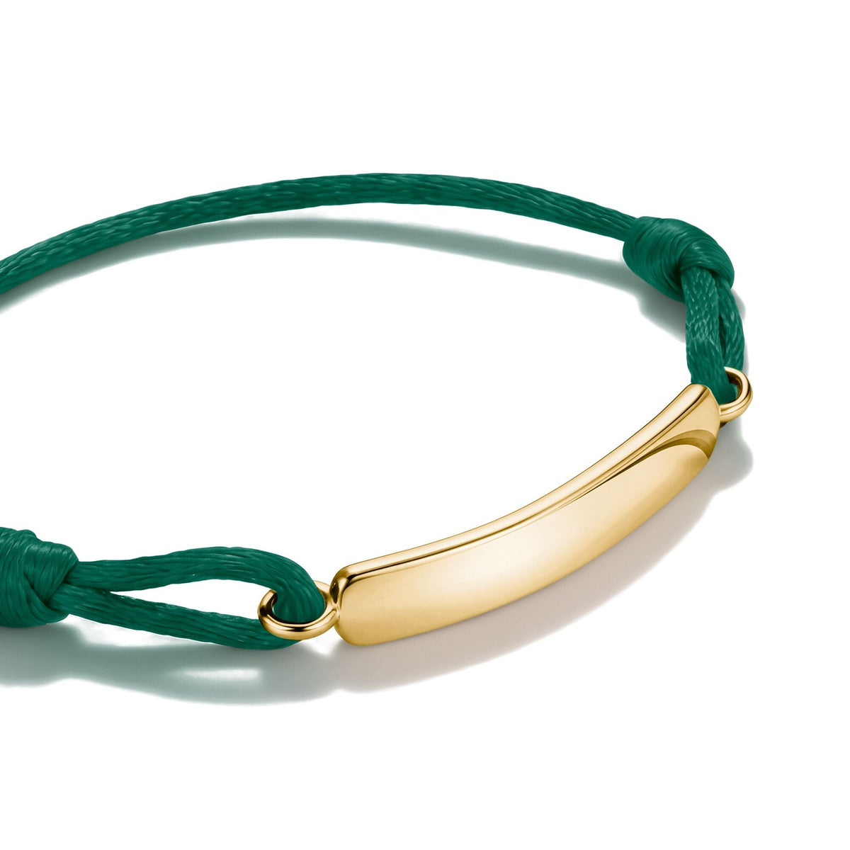 Thomas Sabo Textile bracelet green