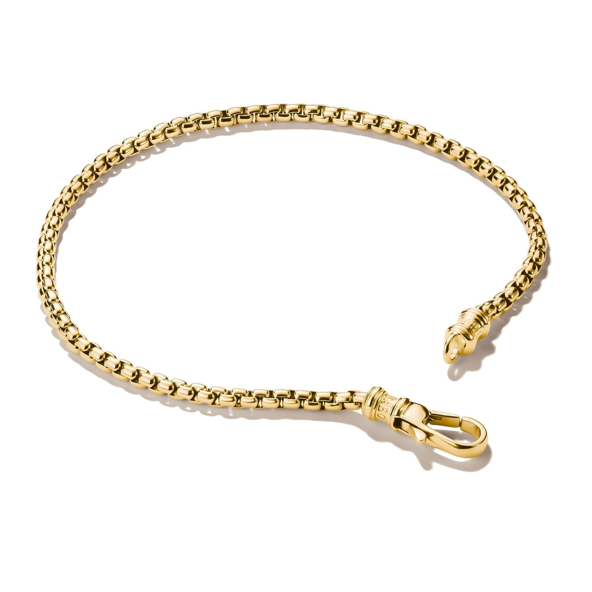 Thomas Sabo Gold-Tone Stainless Steel Box Chain Bracelet 2.7mm TA2249SY-16 view 2