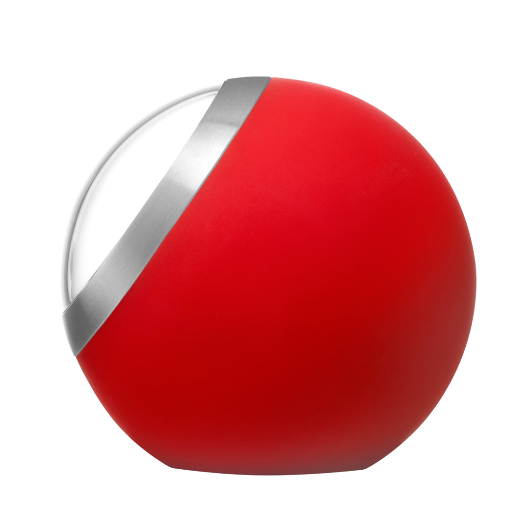 Mondaine Official Swiss Railways Globe Clock 6cm Red A660.30335.16SBP