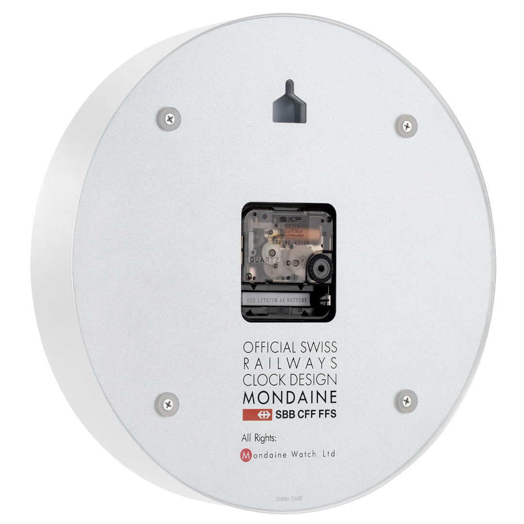 Mondaine Official Swiss Railways Wall Clock A990.CLOCK.10SBB