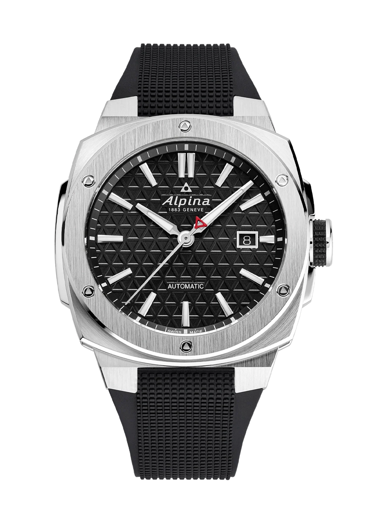 Alpina Alpiner Extreme Automatic AL-525B4AE6 black dial front