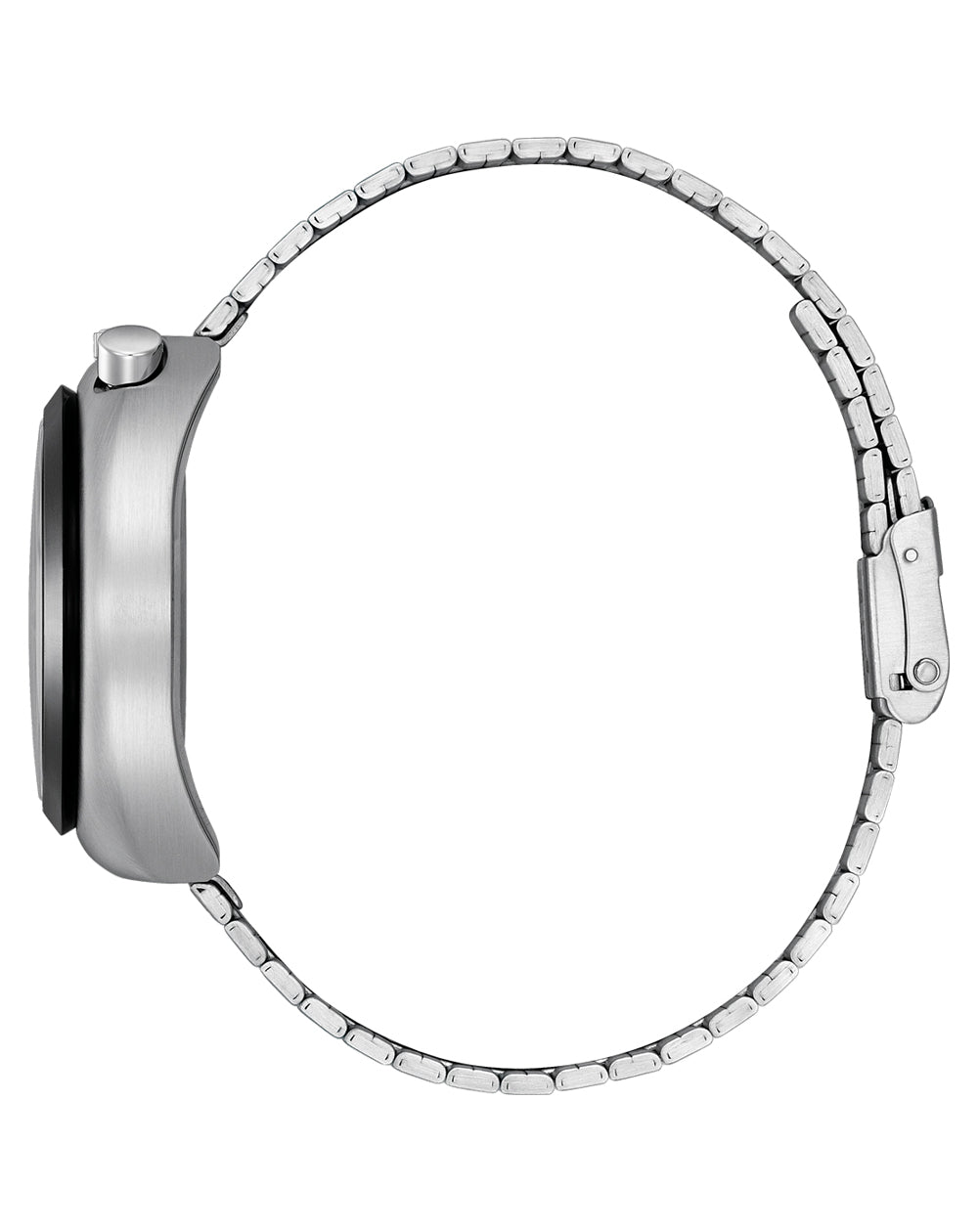 Citizen Bullhead Stainless Steel Black Dial Watch AN3660-81E