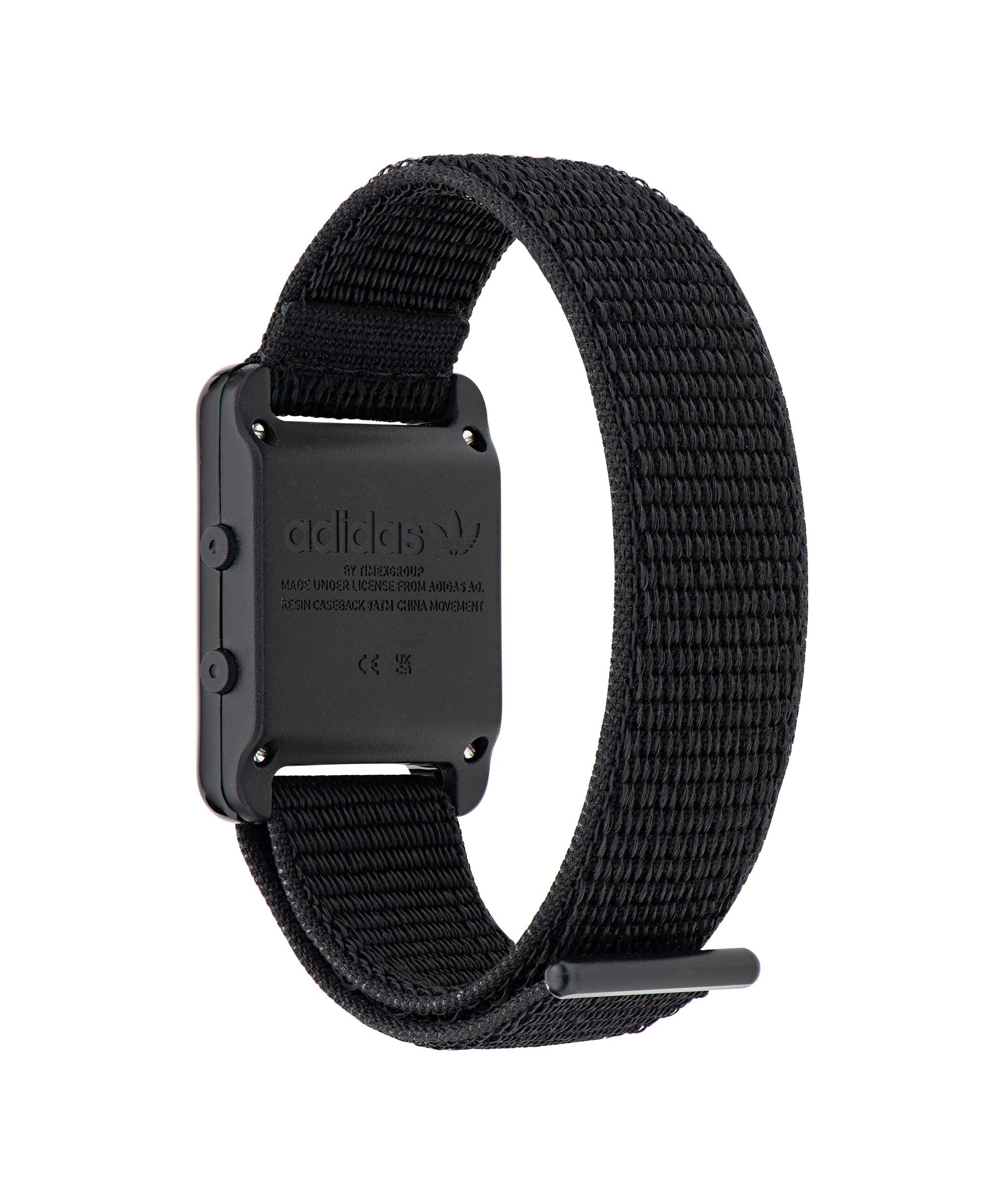 Adidas Originals Digital Retro Watch Black Resin AOST23065