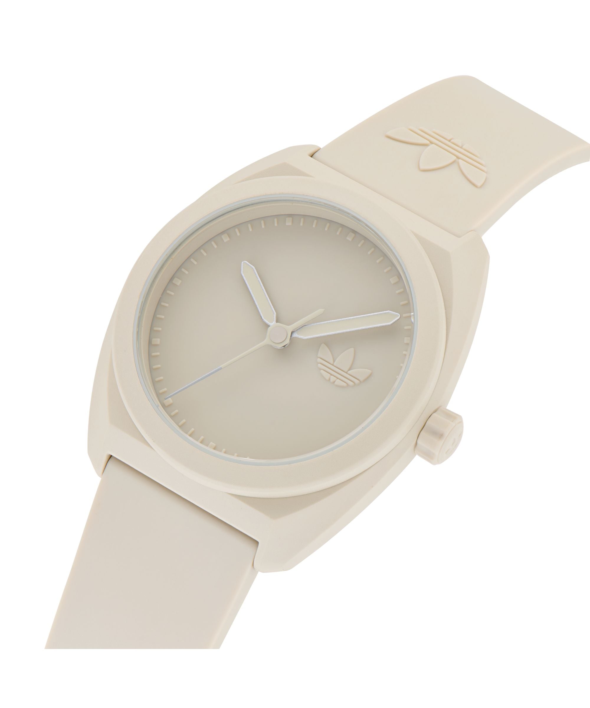 Adidas Project Three Beige Resin Strap Watch AOST24055