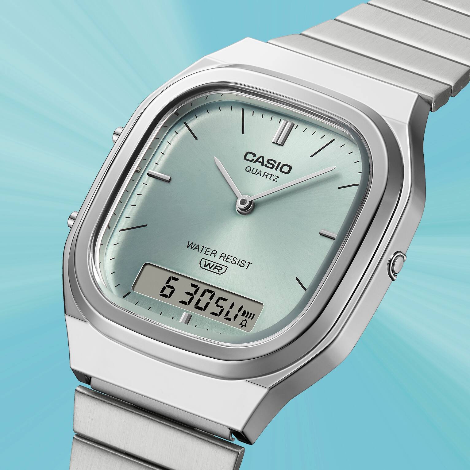 Casio Vintage Analogue-Digital Unisex Watch AQ240E-7A2