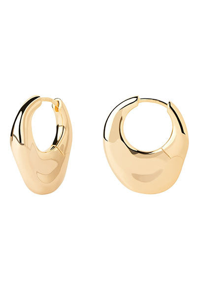 PDPAOLA Volcano Hoop Earrings
