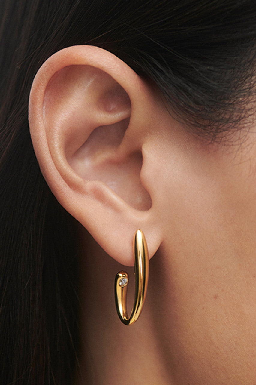 PDPAOLA Volta Hoop Earrings