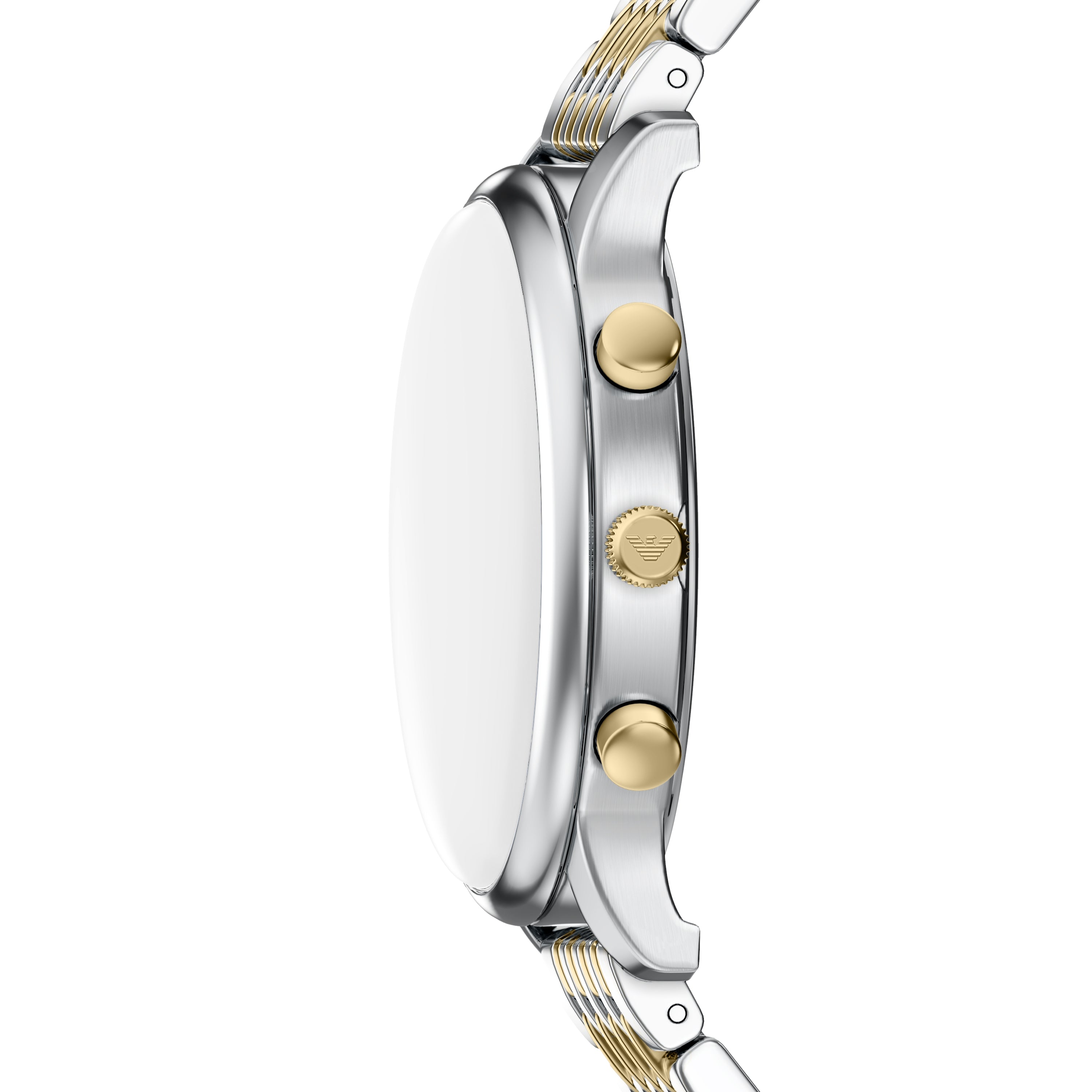 Emporio Armani Two Tone Gray Dial 42mm Men's Watch AR11773