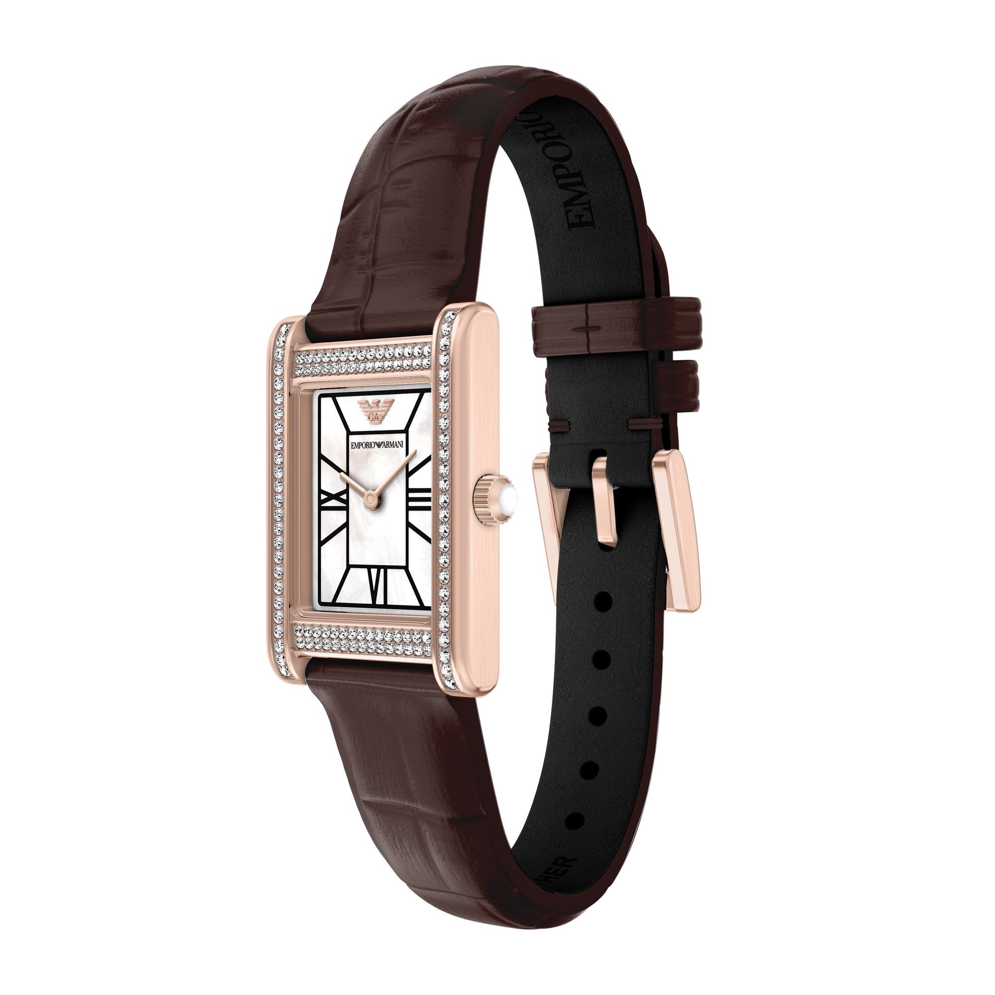 Emporio Armani women's watch, mother of pearl dial (view 3)