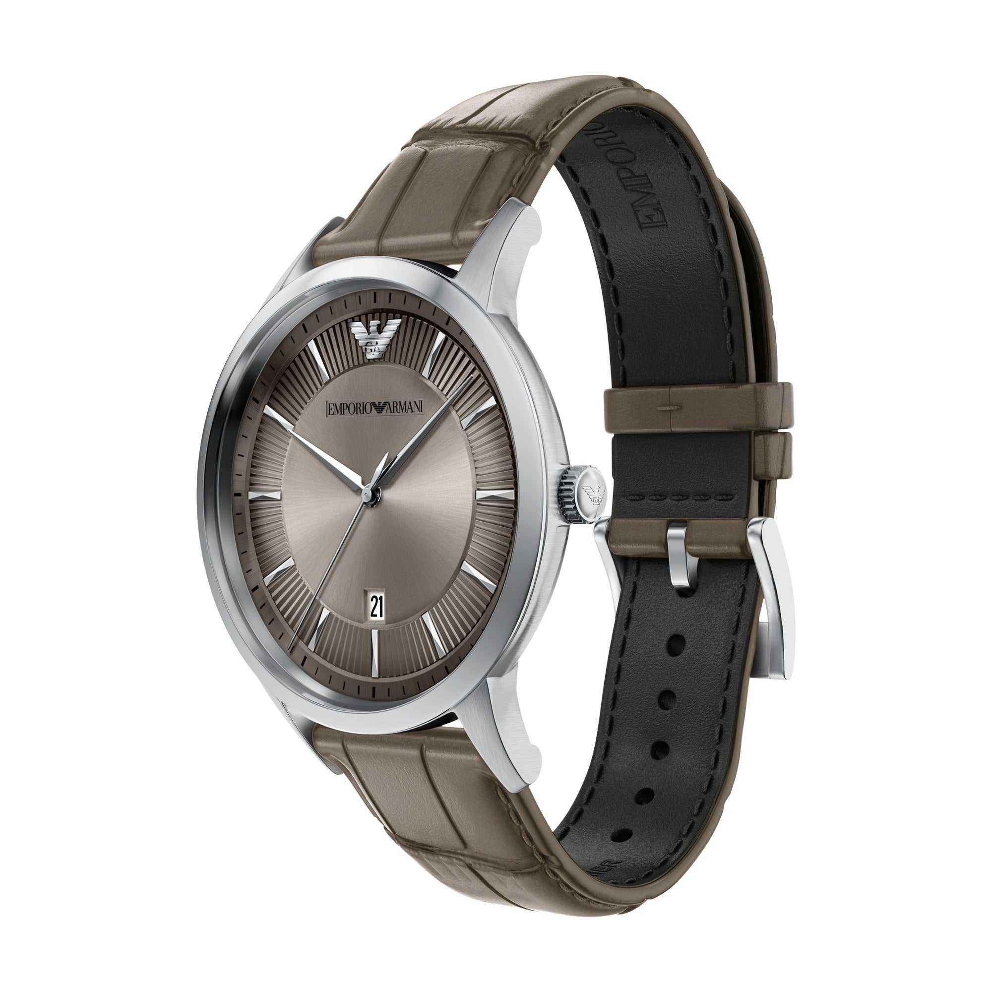 Emporio Armani men's watch, gray dial (view 3)