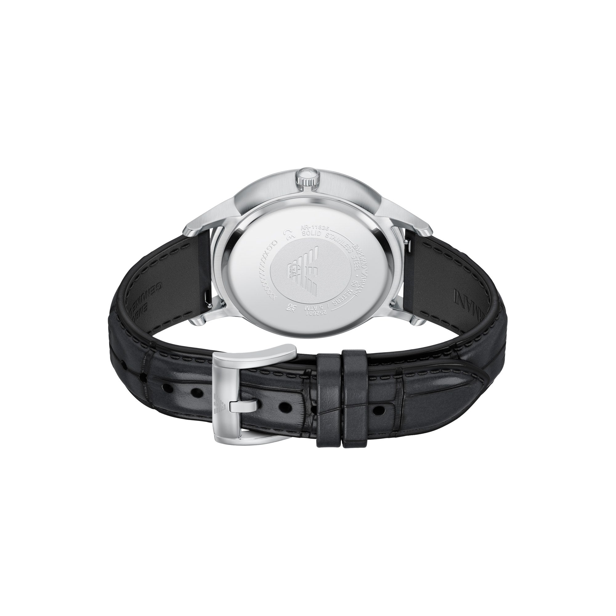 Emporio Armani men's watch, black dial (view 5)