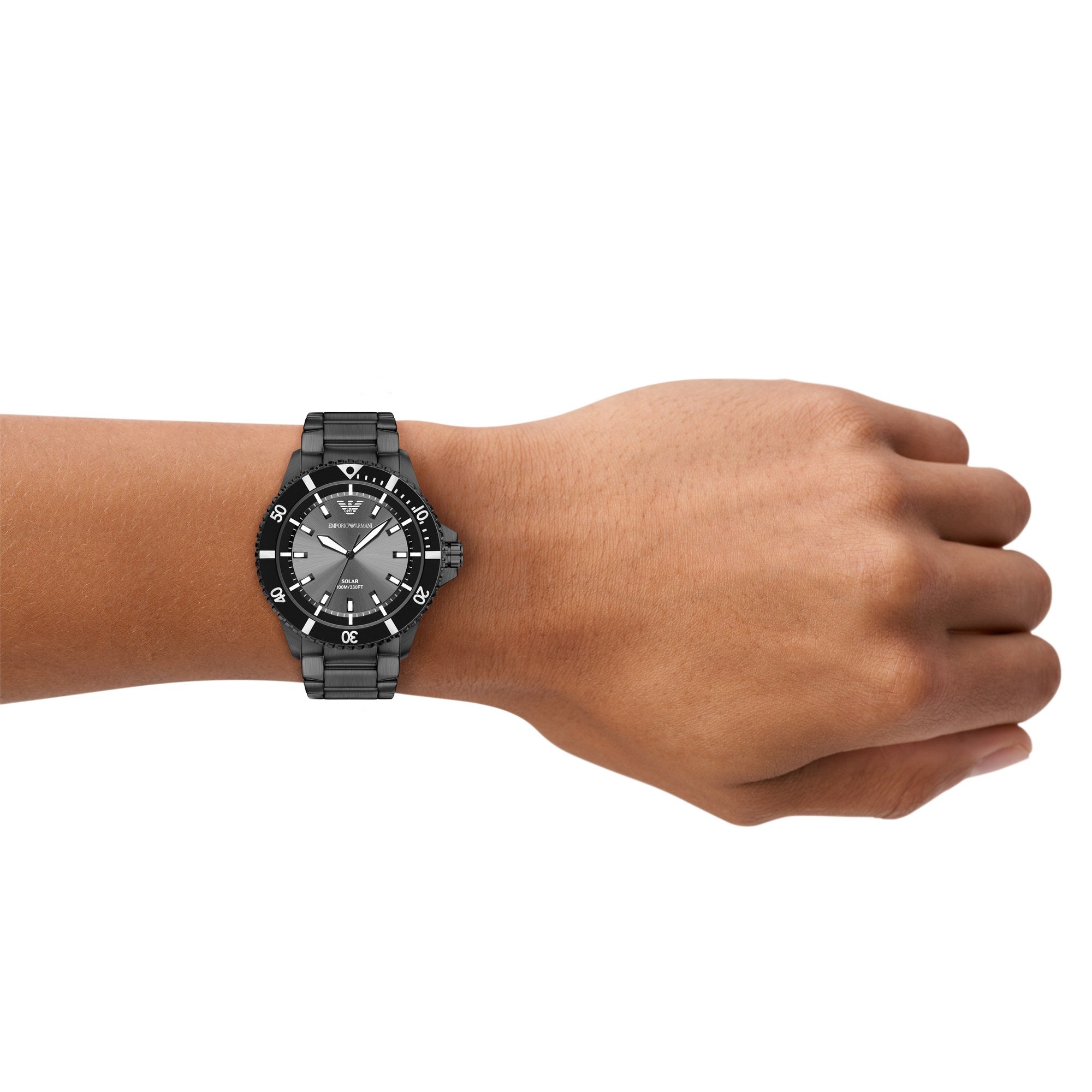 Emporio Armani men's watch, gray dial (view 7)